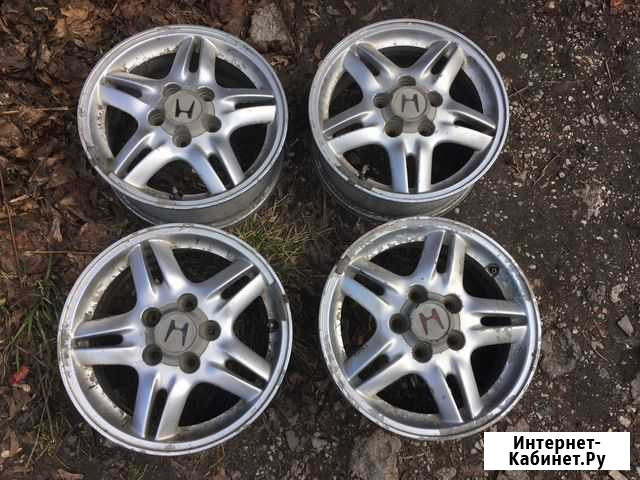 Оригинальные Литые диски R15 Honda CR-V 5x114.3 Тула - изображение 1