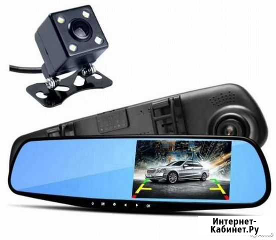 Зеркало видеорегистратор с камерой заднего вида XP Липецк - изображение 1