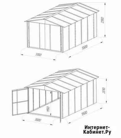 Металлический гараж производства белая холлуница Киров