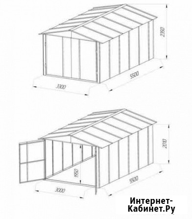 Металлический гараж производства белая холлуница Киров - изображение 1