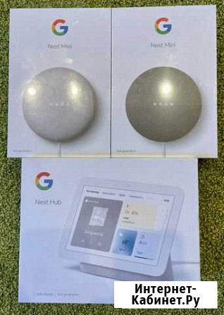 Умная колонка Google Nest Mini / экран Nest Hub Челябинск - изображение 1