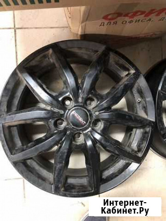 Литые диски Dezent TE dark, polo, Passat, golf Нижний Новгород - изображение 1