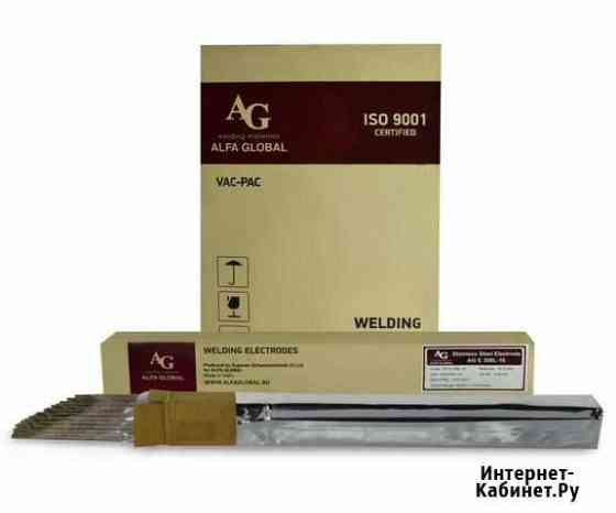 Электроды по нержавейке AG E 308L. 10кг Киров