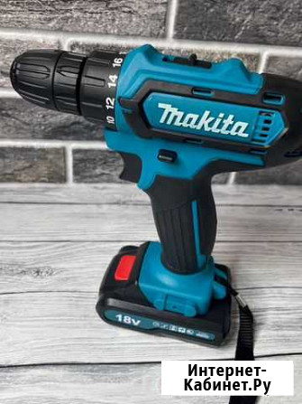 Шуруповерт makita 18v с набором Санкт-Петербург - изображение 1