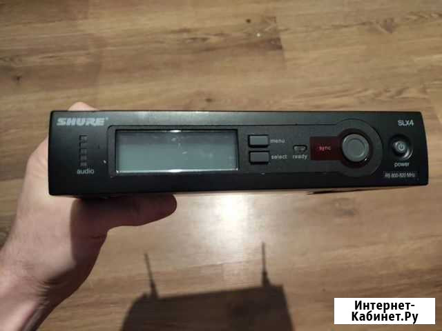 Shure SLX4 с передатчиком SLX1 Королев - изображение 1