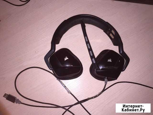 Игровые наушники Corsair Void RGB USB Великий Новгород - изображение 1