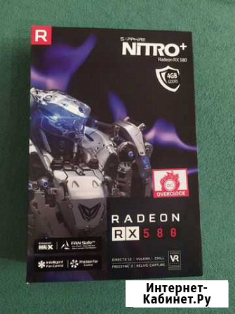 Sapphire Radeon RX 580 Nitro+ 4gb Пермь - изображение 1