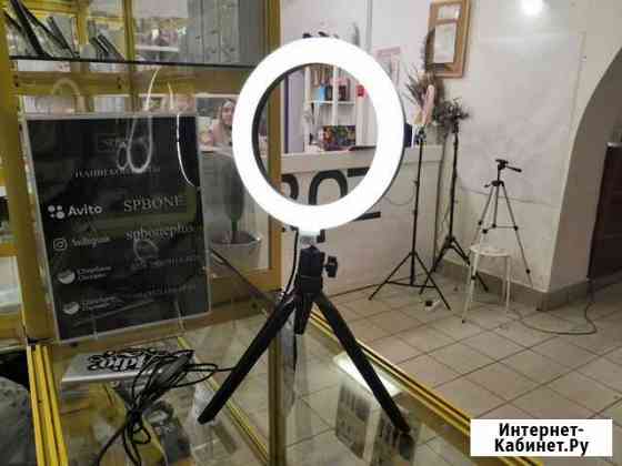 Кольцевая лампа 20 см Санкт-Петербург