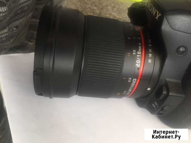 Объектив Samyang 16 mm F1/2.0 Sony A Подольск - изображение 1