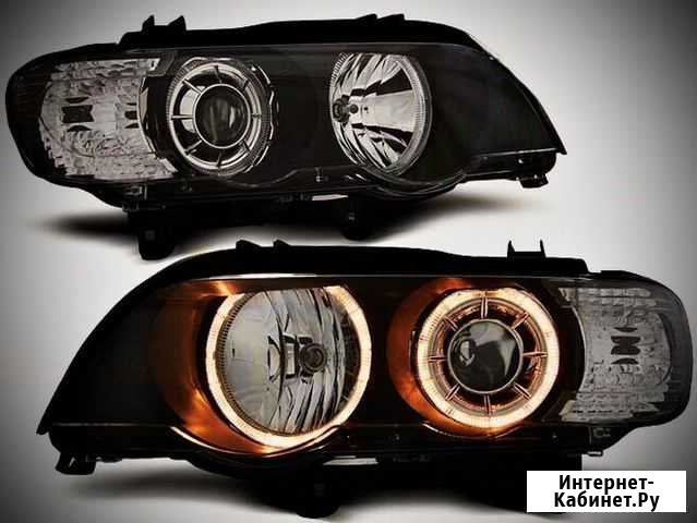 Комплект фар бмв x5 e53 ксенон Калининград - изображение 1