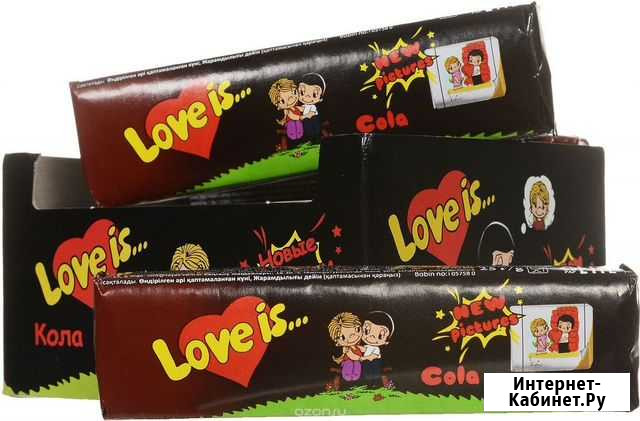 Love is» - жевательные конфеты Кола-Лимон Курск - изображение 1
