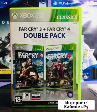 FarCry 3+FarCry 4 Double Pack Xbox 360 Самара - изображение 1
