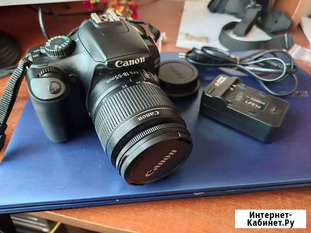 Зеркальный фотоаппарат canon 1100D Мытищи - изображение 1