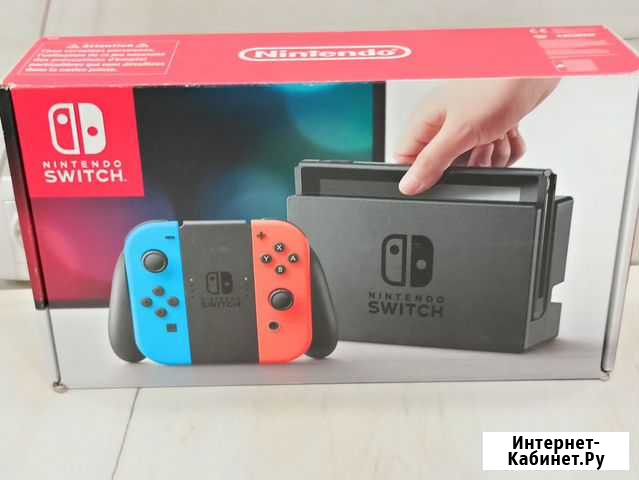 Nindendo Switch 32gb+128gb + игры, Trade-In Ульяновск - изображение 1