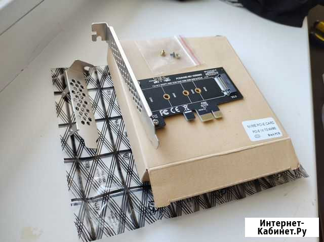 M2 Nvme ssd - pci-e переходник адаптер Иркутск - изображение 1
