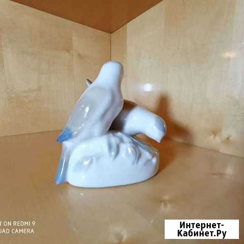 Статуэтка Синицы из 1950-х Городница Ростов-на-Дону - изображение 1