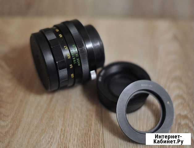 Helios 44M 2/58 с переходником Nikon Иваново - изображение 1