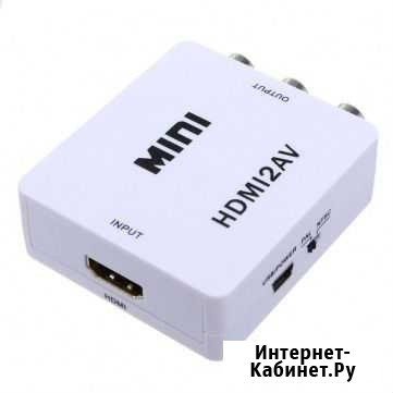 Видеоконвертор Hdmi-3rca(тюльпана) Саратов - изображение 1