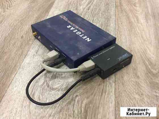 Netgear wg 102 + Poe splitter 5/9/12v Пермь