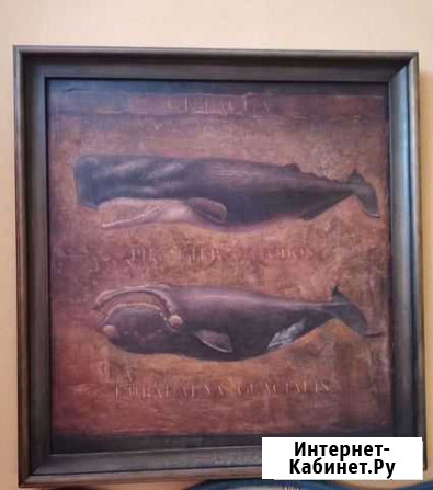 Картина маслом. Кит и Кашалот Нижний Тагил - изображение 1
