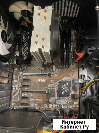 Комплект Ryzen 5 2600 и материнка msi b450 Махачкала - изображение 1