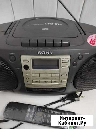 Музыкальный центр sony CFD-370 Новосибирск - изображение 1