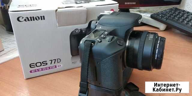 Canon Eos 77D efs 18-55 is stm Нижний Новгород - изображение 1