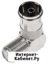 Угловой антенный переходник TV-F (розетка-розетка) Ижевск - изображение 1