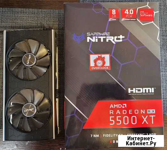 Sapphire rx 5500xt 8Gb Томск - изображение 1
