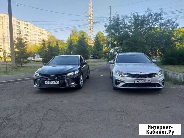 Аренда Kia Optima с водителем Красноярск - изображение 1