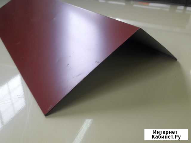 Конек кровельный (простой) 200*200 RAL 3009 Санкт-Петербург - изображение 1