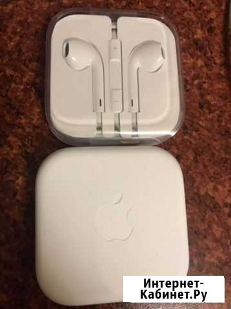 Наушники apple оригинал проводные Йошкар-Ола - изображение 1