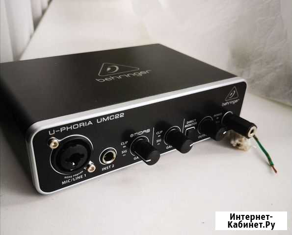 Внешняя звуковая карта behringer Хабаровск - изображение 1