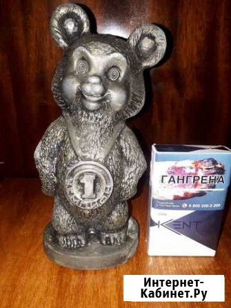 Статуэтка мишка чемпион СССР Тула - изображение 1