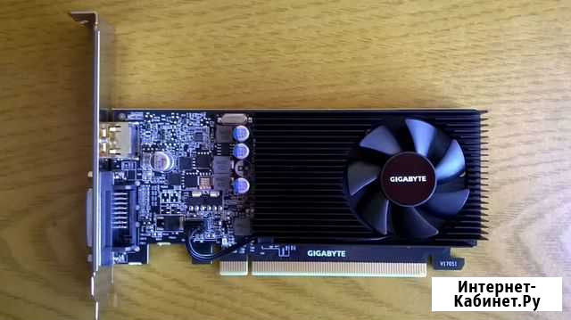 Видеокарта gt 1030 Gigabyte 2gb DDR5 Курск - изображение 1
