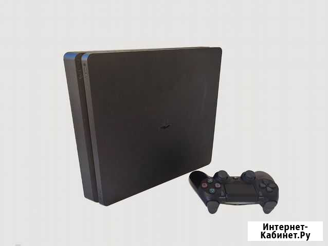 Sony Playstation 4 Slim 1Тб прошитая 6.72 + 20 игр Воронеж - изображение 1