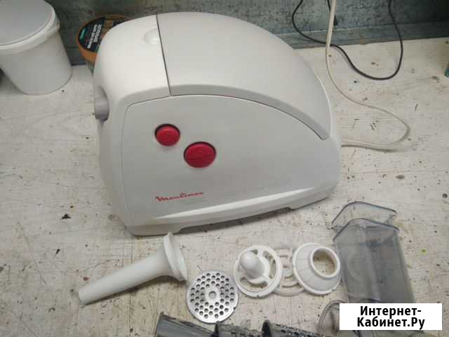 Мясорубка moulinex me625, рабочая, но без железа Тверь - изображение 1