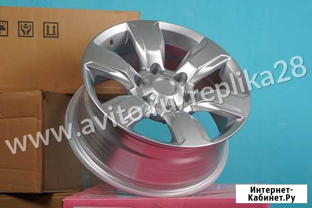 Литые диски Toyota Prado R17 6x139.7 *IP-0217 Благовещенск - изображение 1