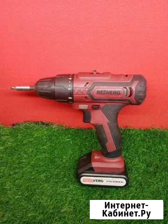 Аккумуляторная дрель-шуруповёрт redverg RD-SD12L/2 Мыски - изображение 1