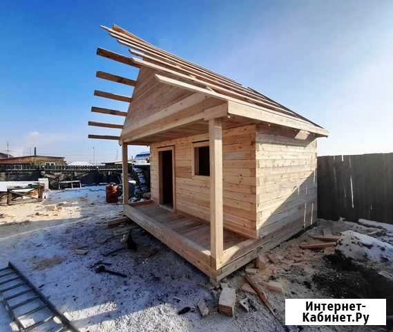 Комплект бани Кенон №81-Т 3х5 Терраса 1х5 (20м2) Чита - изображение 1