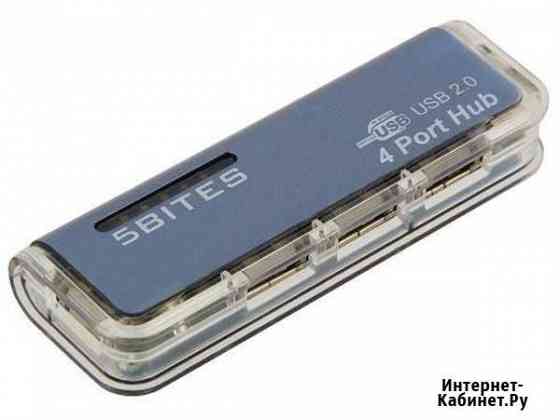 Разветвитель USB-хаб 5bites RE029A-BL Blue Подольск
