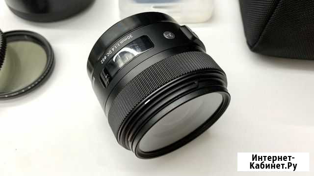 Объектив Sigma 30mm F1.4 ART Canon EF-S Екатеринбург - изображение 1