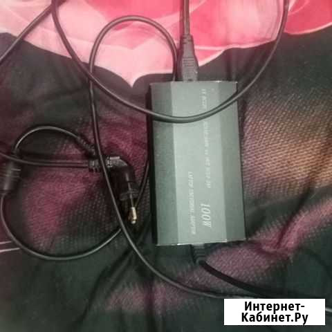 Адаптер 100w 12 до 24 вольт и выход 5 вольт Строитель - изображение 1