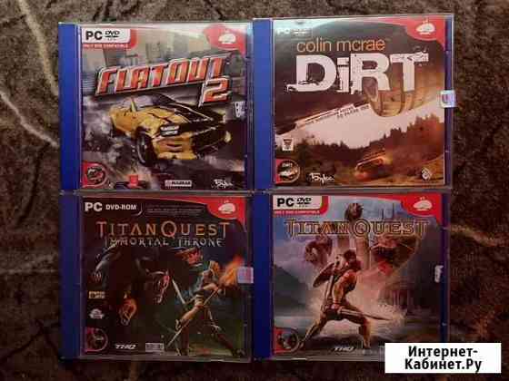 Компьютерная игра DiRT, FlatOut 2, Titan quest IT Барнаул