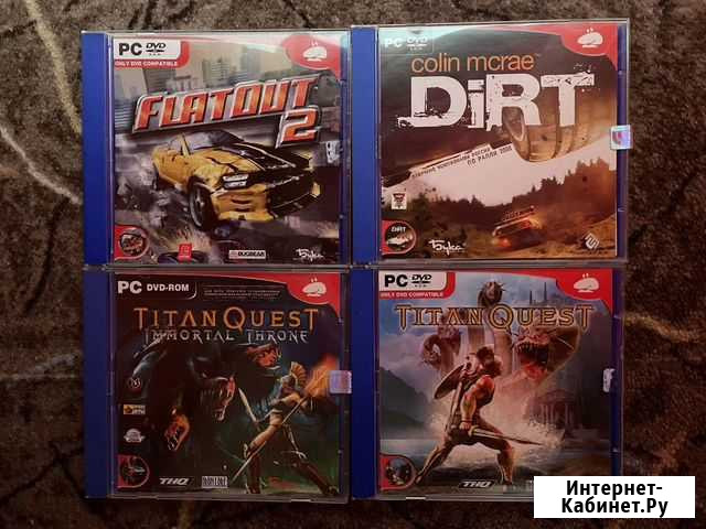 Компьютерная игра DiRT, FlatOut 2, Titan quest IT Барнаул - изображение 1