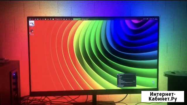 Игровой монитор Philips 275е1s 27” 2K + Ambilight Омск - изображение 1