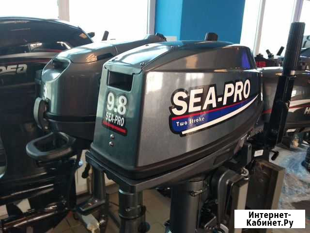 2х-тактный лодочный мотор Sea Pro T 9.8S Sea-Pro Томск - изображение 1