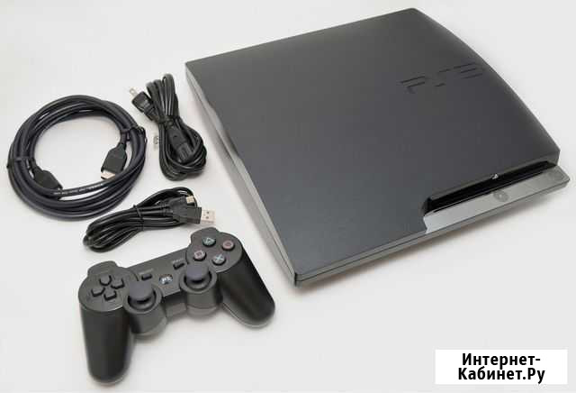 Sony playstation 3 slim +10 игр Краснодар - изображение 1