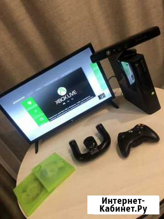 Xbox 360 E 500 gb + kinect + руль Геленджик - изображение 1