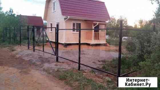 Фундамент для забора 30 метров на сваях Томск